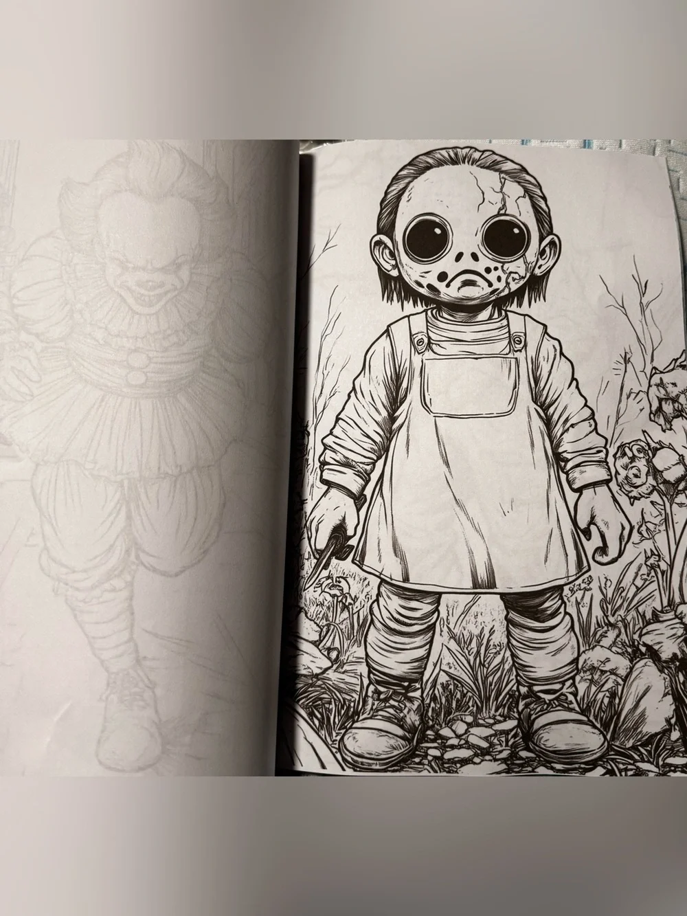 Freak of Horror, Coloring Book (NEW)